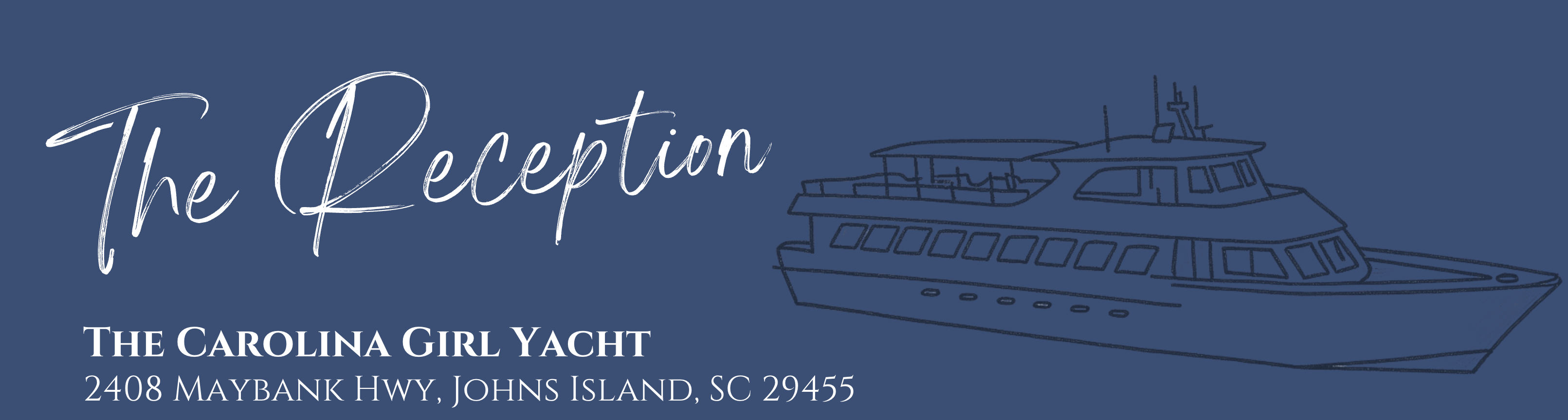 The Reception aboard the Carolina Girl